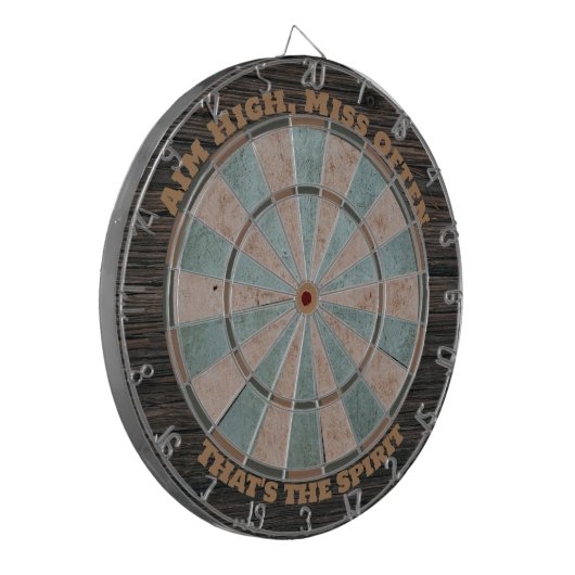 Vintag Precision-Dartboard Dartscheibe (Vorderseite Links)