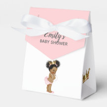 Vintag Princess African American Baby Dusche