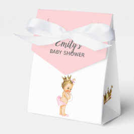 Vintag Princess Baby Dusche Gefälligkeitsboxen Blo Geschenkschachtel