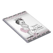 Vintag Princess Baby Showbook Notizblock (Rechte Seite)