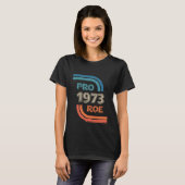 Vintag Pro Roe 1973 , Pro 1973 Roe Shirt (Vorne ganz)