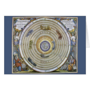 Vintag Ptolemaic Planisphere von Andreas Cellarius
