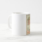 Vintag Puerto Rico Karte, 1898 Kaffeetasse (Vorderseite Links)