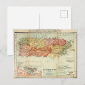 Vintag Puerto Rico Karte, 1898 Postkarte (Vorne/Hinten)