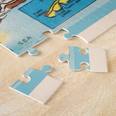 Vintag Puerto rico Karte Puzzle (Seite)