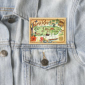 Vintag Puerto Rico Magnet Button (Insitu)