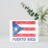 Vintag Puerto Rico Postkarte (Stehend Vorderseite)