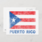 Vintag Puerto Rico Postkarte (Vorne/Hinten)
