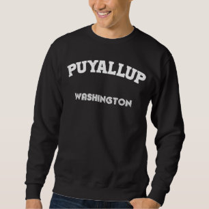 Vintag Puyallup City Washington Staat Sweatshirt