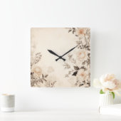 Vintag Quadratische Wanduhr (Zuhause)