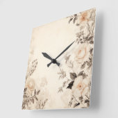 Vintag Quadratische Wanduhr (Winkel)