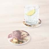 Vintag Queen Victoria Getränkeuntersetzer (Seite)