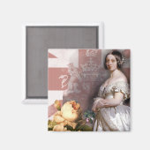 Vintag Queen Victoria Magnet (Vorderseite/Rückseite)