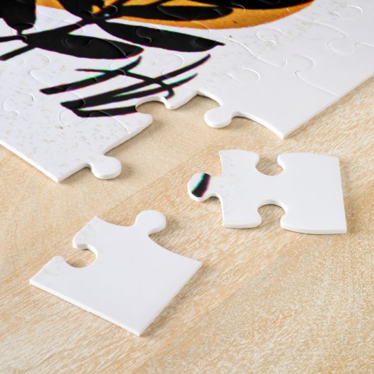 Vintag Raccoon waschen, virusfrei, ZSSG Puzzle (Seite)