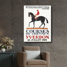 Vintag Race Horse Derby Jockey Reitsportler