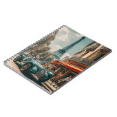 Vintag Racing Car Paris Notizblock (Linke Seite)