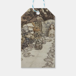 Vintag Rackham Mad Tea Party Alice im Wunderland Geschenkanhänger