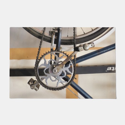 VINTAG RAD FUßMATTE (Vorderseite)