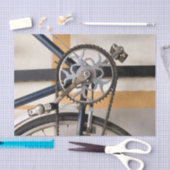 VINTAG RAD SEIDENPAPIER (Handwerk)