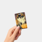 Vintag Ragdoll Halloween Cat Ausweis (Handheld)
