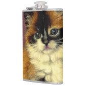 Vintag Ragdoll Halloween Cat Flachmann (Links)