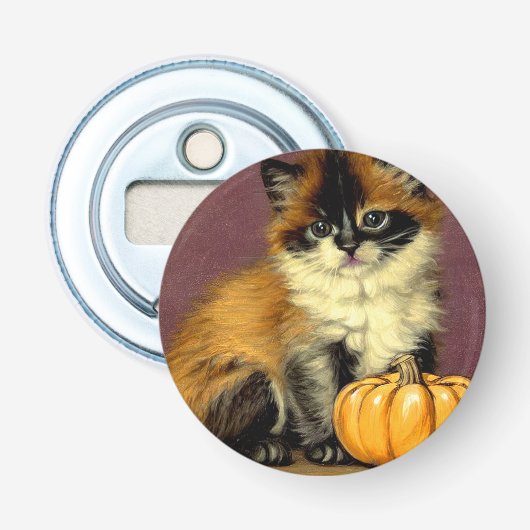 Vintag Ragdoll Halloween Cat Flaschenöffner (Vorderseite)