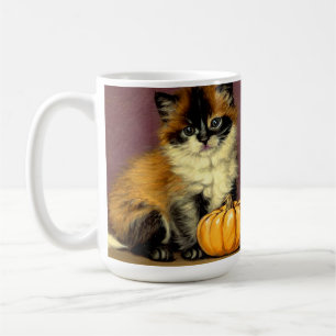 Vintag Ragdoll Halloween Cat Kaffeetasse