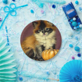 Vintag Ragdoll Halloween Cat Pappteller (Party)