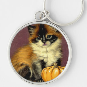 Vintag Ragdoll Halloween Cat Schlüsselanhänger