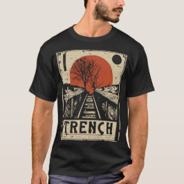 Vintag Railway Journey Poster Japanisch Ukiyo-e T-Shirt