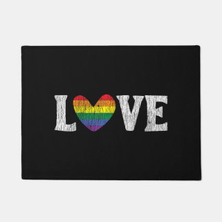 Vintag Rainbow Liebe Proud Family Matching Gay Les Fußmatte