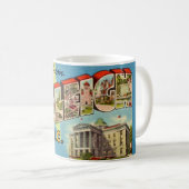 Vintag Raleigh North Carolina Postkarte Kaffeetasse (VorderseiteRechts)