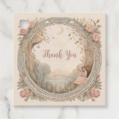 Vintag Rapunzel Fairytale Geschenkanhänger (Vorderseite)