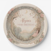 Vintag Rapunzel Fairytale Pappteller (Vorderseite)