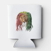 Vintag Rasta Reggae Lion Dosenkühler (Rückseite)