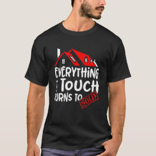 Vintag Realtor Real Anwesen Alles I Touch Tur T-Shirt