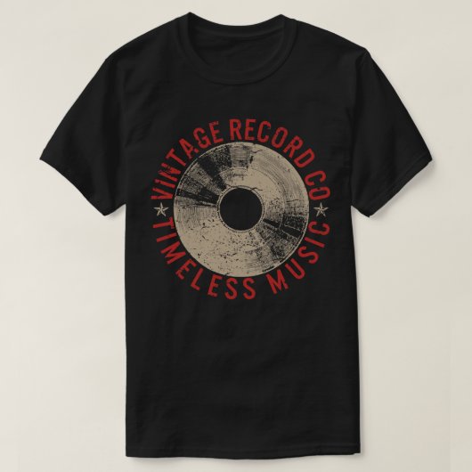 Vintag Record Co T-Shirt (Design vorne)