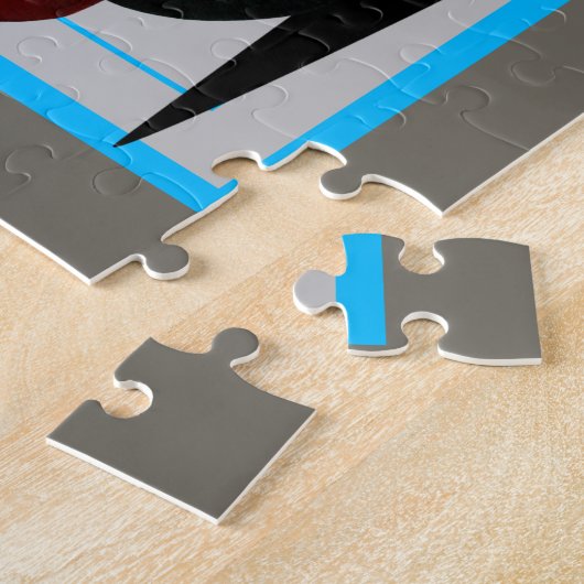 Vintag Red Camaro Puzzle (Seite)