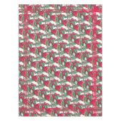 Vintag Red Cherry Fruit Pattern Küche Picnic Tischdecke (Vorderseite)