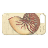 Vintag Red Conch Muschel Case-Mate iPhone Hülle (Rückseite (Horizontal))