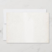 Vintag Red Cowboy Rodeo 3. Geburtstag Foto Einladung (Rückseite)