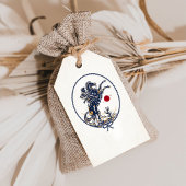 Vintag Red Cowboy Rodeo Geburtstag Vielen Dank Geschenkanhänger