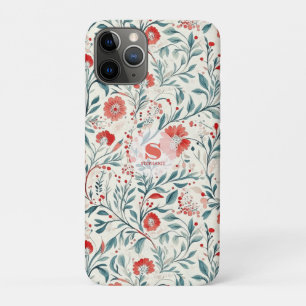 Vintag Red Daisy Floral Pattern - Botanisch Case-Mate iPhone Hülle