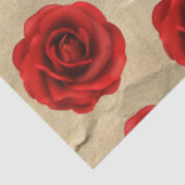 Vintag Red Decoupage Seidenpapier (Ausschnitt)