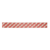 Vintag Red Kariert Weihnachtsfeiertag Ribbon Satinband (Vorderseite)