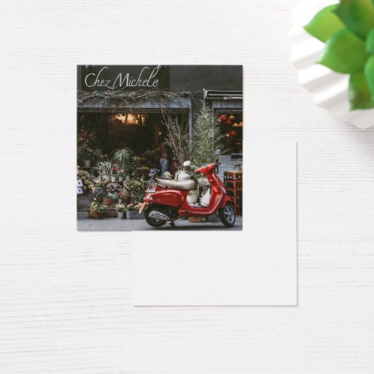 Vintag Red Motor Scooter (Schreibtisch)