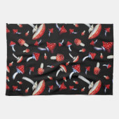 Vintag Red Mushroom Geschirrtuch (Horizontal)