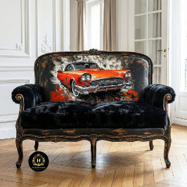 Vintag Red Orange Classic Car Business Supplies Seidenpapier