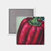 Vintag Red Pepper Magnet (Vorderseite/Rückseite)