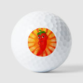 Vintag Red Pepper Superstar Golfball (Vorderseite)